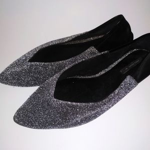 ZARA sparkling flats (EU size 41)